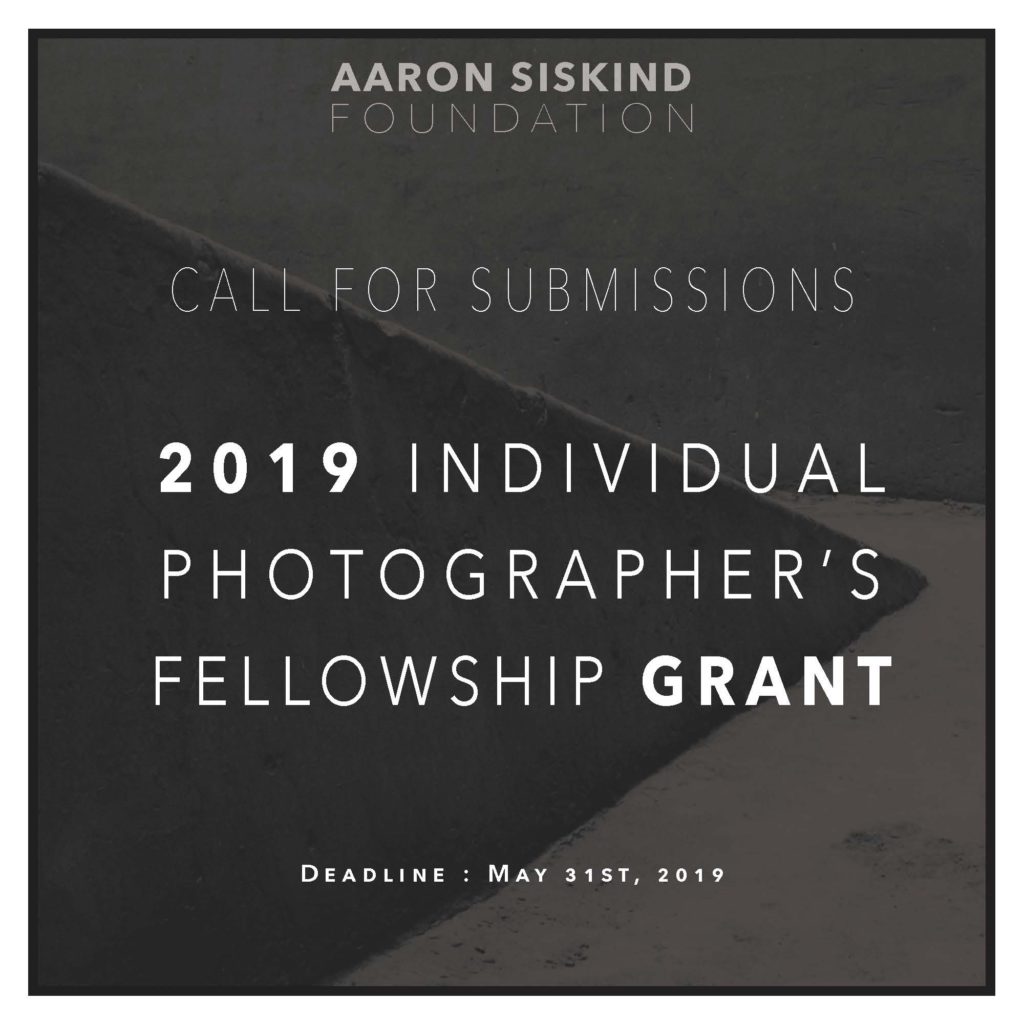 2019 Individual Photographer’s Grant