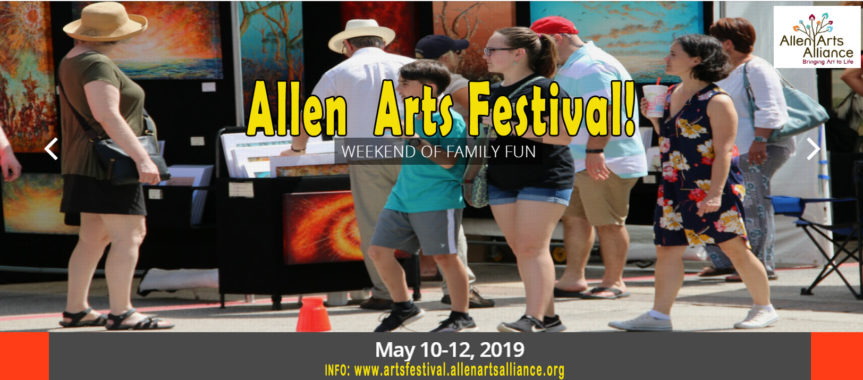 Allen Arts Festival May 10-12