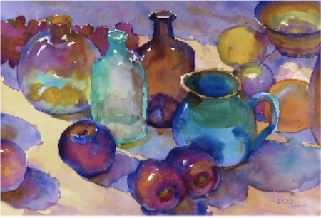 Carl Dalio Watercolor Workshop April 21 -24 in Waco